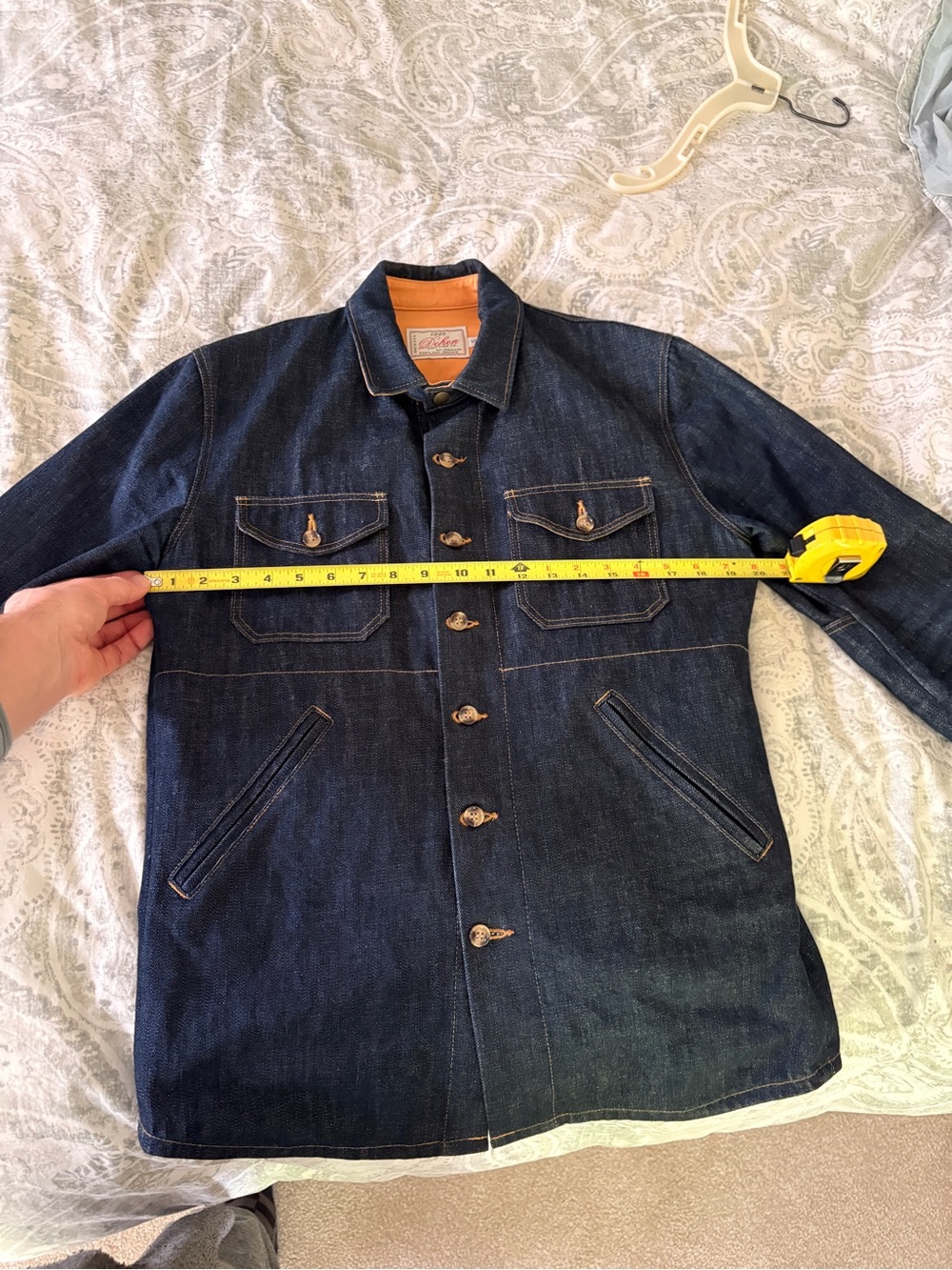 Dehen 1920 Crissman Overshirt - Indigo Denim